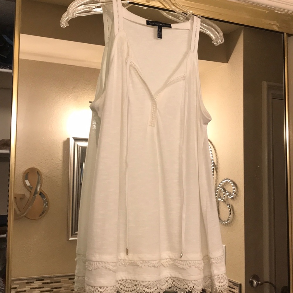 White tank top